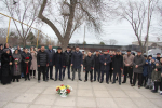 В Избербаше открыли мемориальную доску памяти участника специальной военной операции, кавалера ордена Мужества