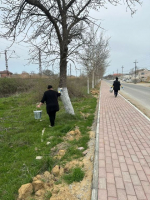 Несколько тысяч избербашцев вышли на общегородской субботник