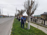 Несколько тысяч избербашцев вышли на общегородской субботник