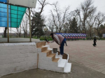 Несколько тысяч избербашцев вышли на общегородской субботник