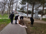 Несколько тысяч избербашцев вышли на общегородской субботник