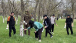 Несколько тысяч избербашцев вышли на общегородской субботник