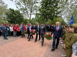Монумент мужества и доблести: в Избербаше открыли  памятник воинам-интернационалистам
