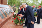 Монумент мужества и доблести: в Избербаше открыли  памятник воинам-интернационалистам