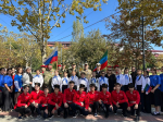 В рамках Всероссийской патриотической акции «Вахта героев Отечества» Избербаш тепло встретил Героев России