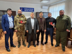 В Избербаше участников СВО наградили памятными медалями