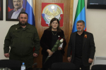 В Избербаше наградили ветеранов СВО и участников гуманитарных миссий по поддержке фронта