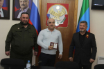 В Избербаше наградили ветеранов СВО и участников гуманитарных миссий по поддержке фронта