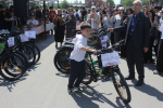 В Избербаше прошел благотворительный велопробег, посвященный Году единства народов России