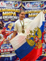Избербашская спортсменка Елизавета Кузнецова победила на чемпионате мира по кикбоксингу в Колумбии